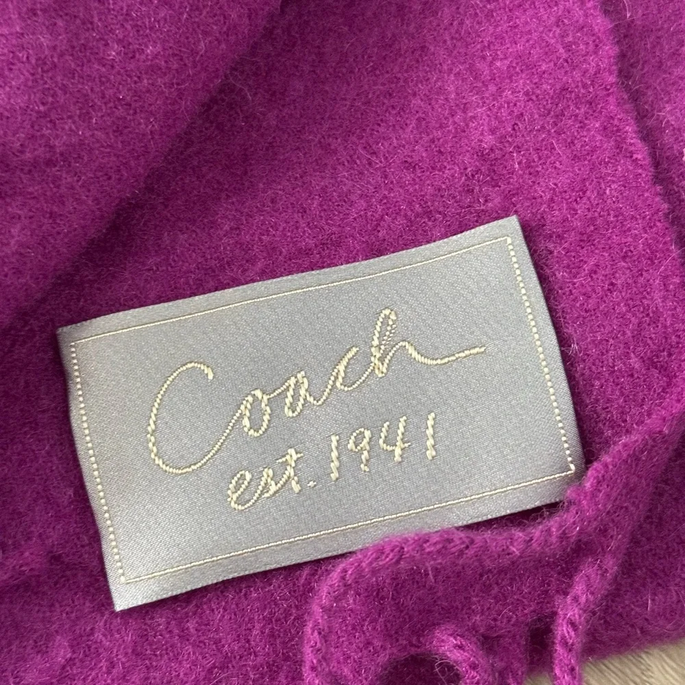 Coach RARE Purple Leather Tote + 5 Matching Accessories | Collector Set - Picture 16 of 16